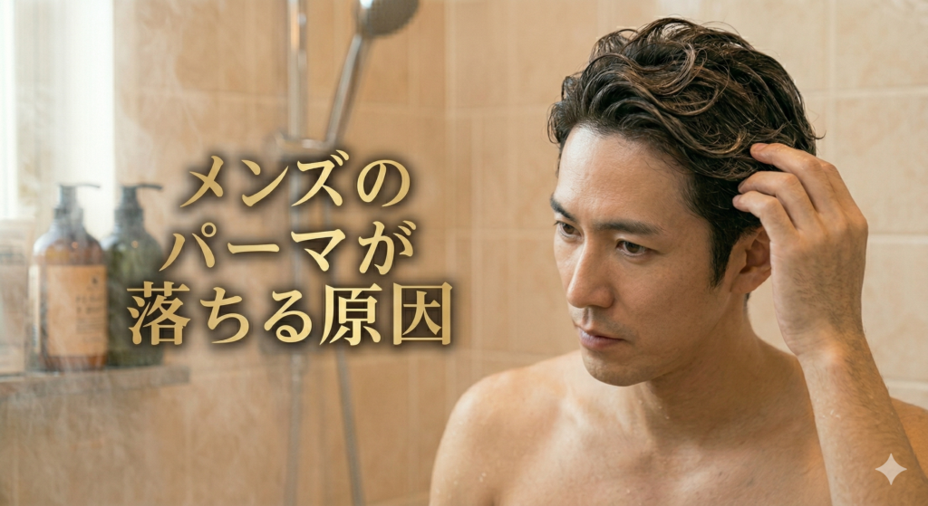 パーマが長持ちするシャンプーが知りたいメンズ