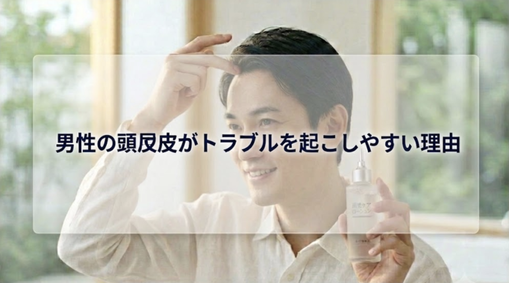 メンズにおすすめの頭皮ローション