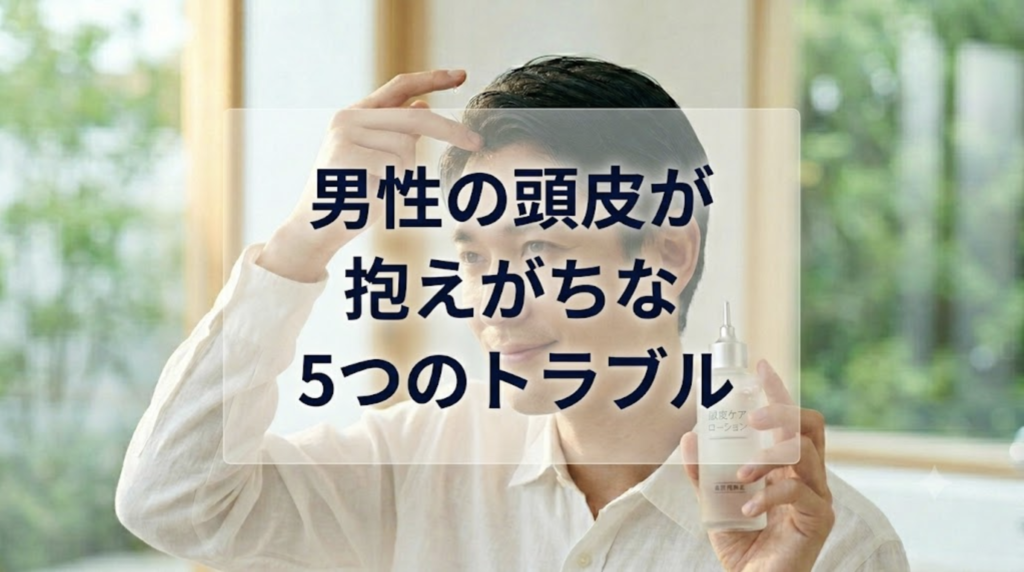 メンズにおすすめの頭皮ローション