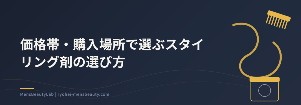 メンズパーマに合うスタイリングと選び方